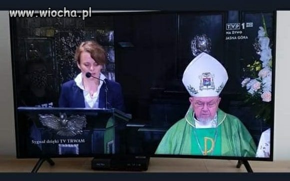 Co Ona (minister rządu) tam robi ?