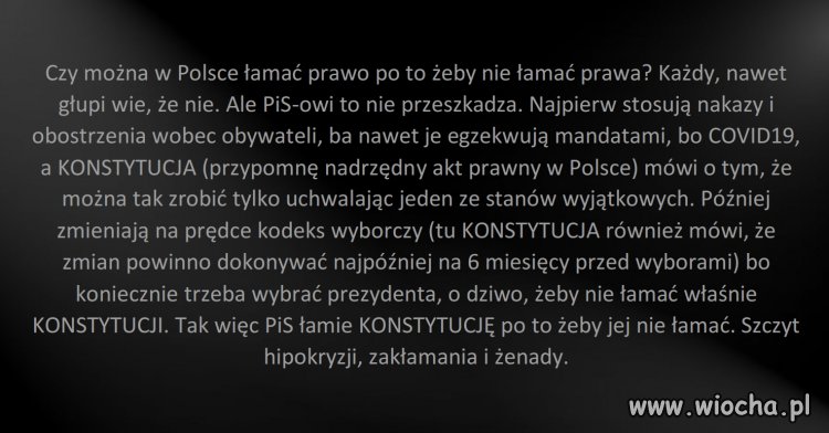 PiS i KONSTYUTUCJA