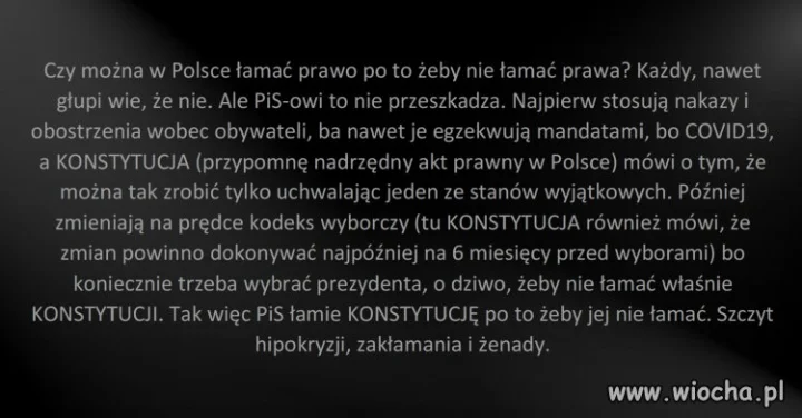 PiS i KONSTYUTUCJA