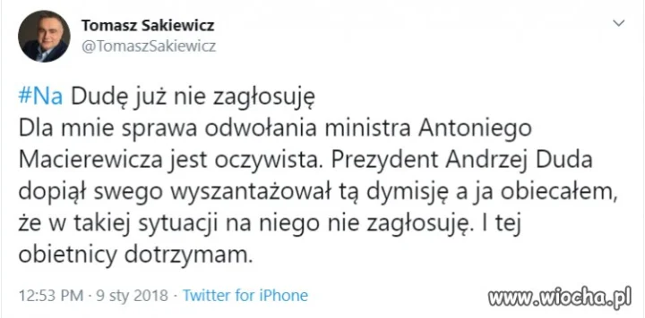 Warto posłuchać Pana Tomka 