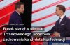 Po debacie Trzaskowski podziękował 