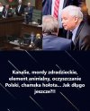 ,,to,że prezes Kaczyński jest taki ,,chamski,,