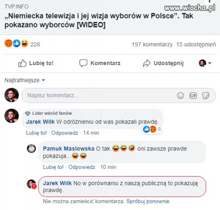 Cenzura wróciła. 