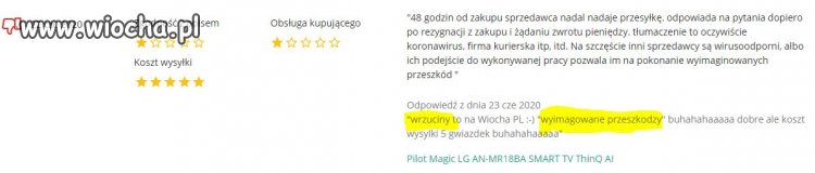 Sosnowiec wszedł głęboko sprzedawcy z allegro