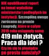 Te pieniądze po prostu im się należały...