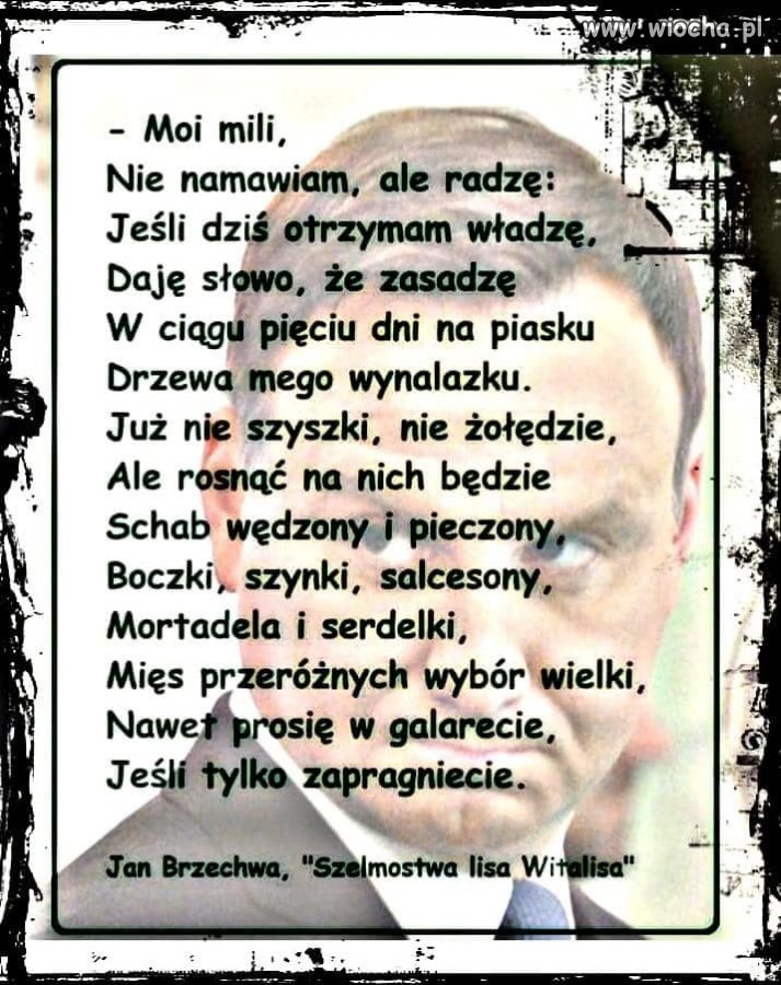 Stare to ale jakże aktualne ...