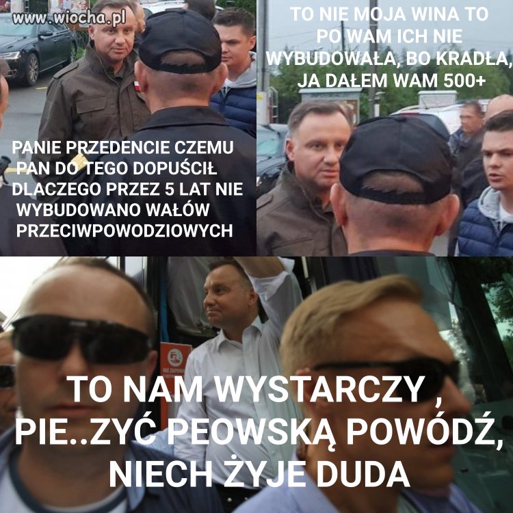Tak się robi w wała durny, wsiowy elektorat