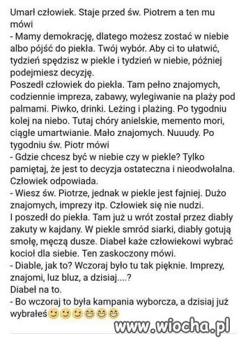 Wybory...i po wyborach.