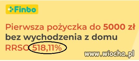 To jest lichwa