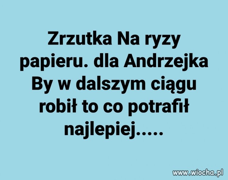 Ktoś chętny 