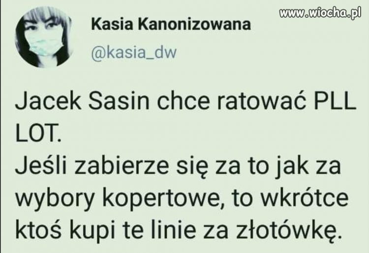 Nawet Condor ich nie kupi...
