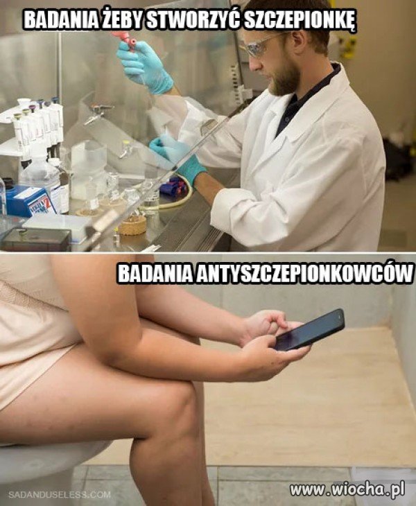 Badania vs szczepionki
