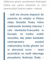 U rydzyka bez ogródek