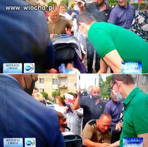 Lud całuje rękę ewangelisty św. Mateusza