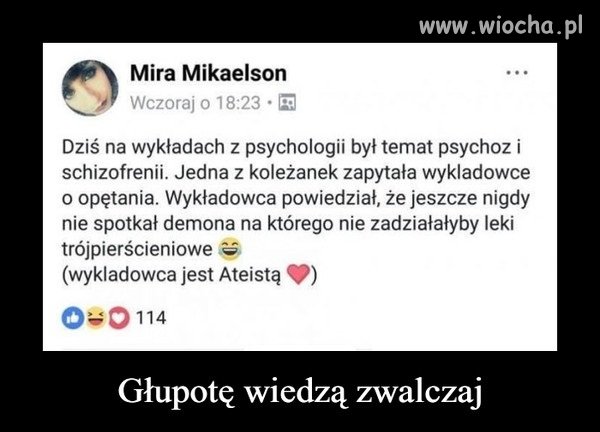 Edukacja pilnie potrzebna ... zwłaszcza we ...