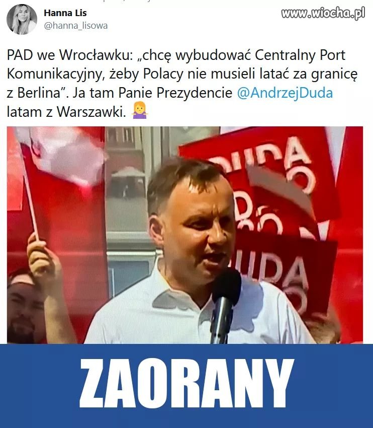 Ja czasami też z Katowic