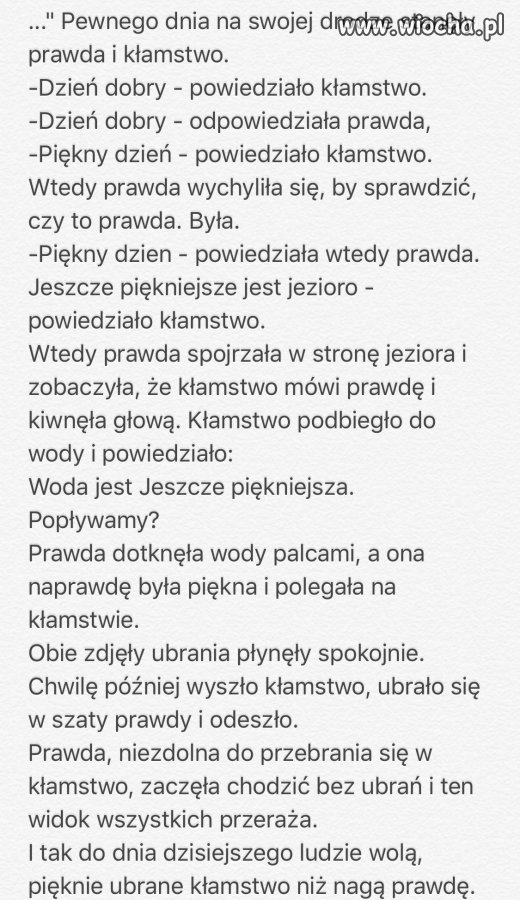 Do przemyślenia...