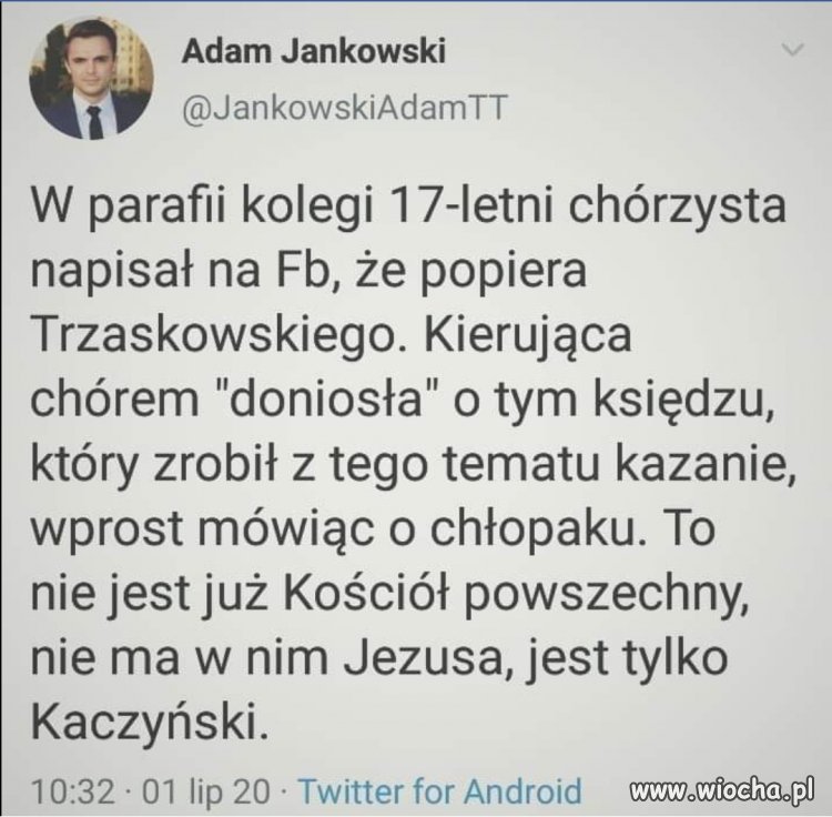 Kaczyński Jezusem 
