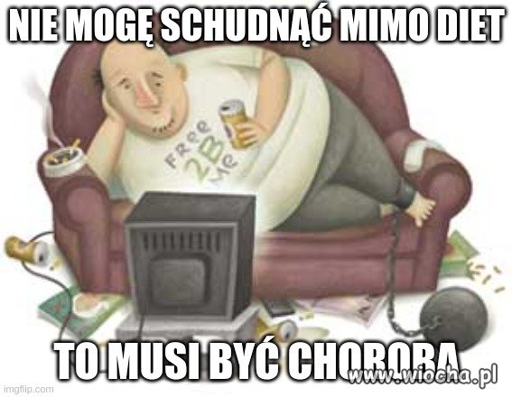 Lenistwo i obżarstwo chorobą XXI wieku