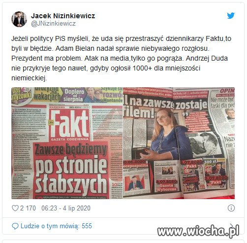 Teraz sprawę gwałcenia dzieci w Polsce
