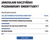 Kaczyński z NOWĄ emeryturą i DODATKAMI!