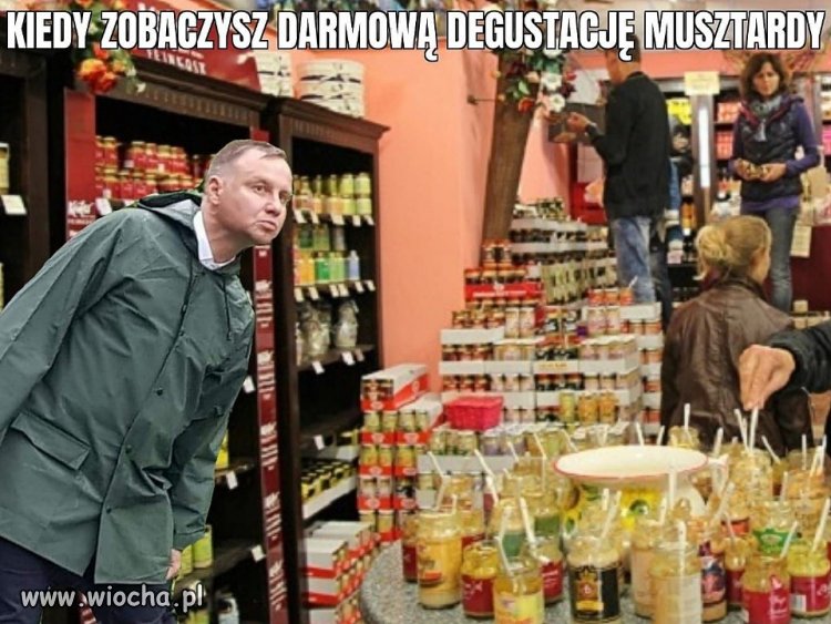 Ulubiony deser?- Musztarda po obiedzie