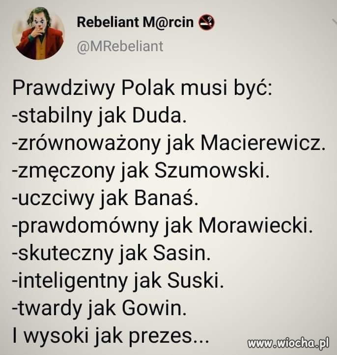 Prawdziwy członek PiS