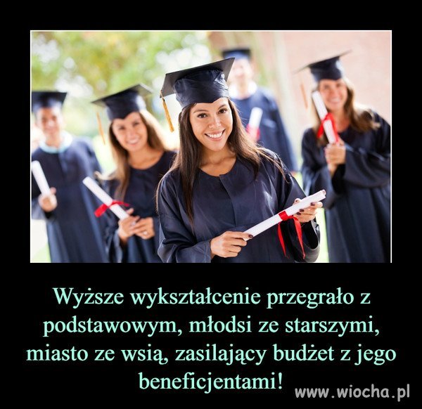 Do pracy, a nie do szkoły.