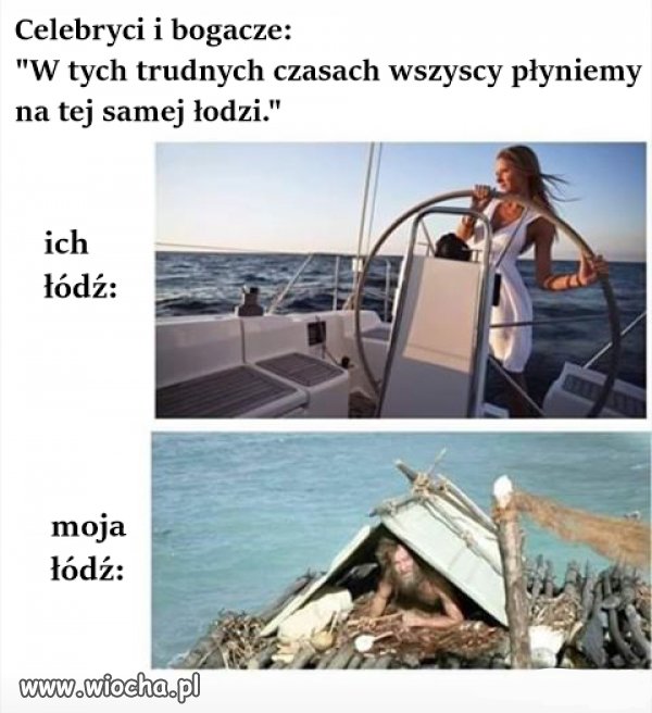 Płyniemy na tej samej łodzi