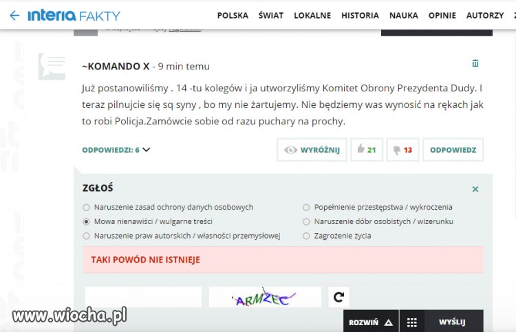 KOMANDO X co na to policja?