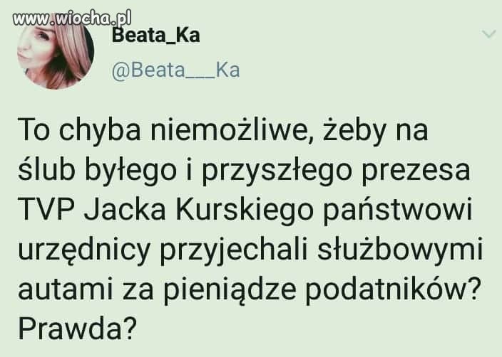 No ciekawe. 