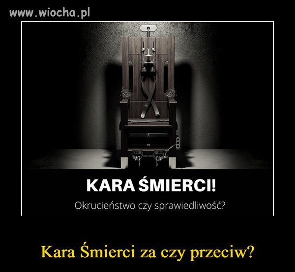 Kara śmierci.
