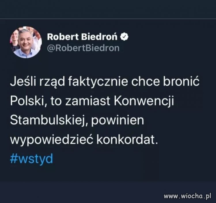 Tym razem się z nim zgadzam ...