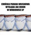 Chińska parada wojskowa   