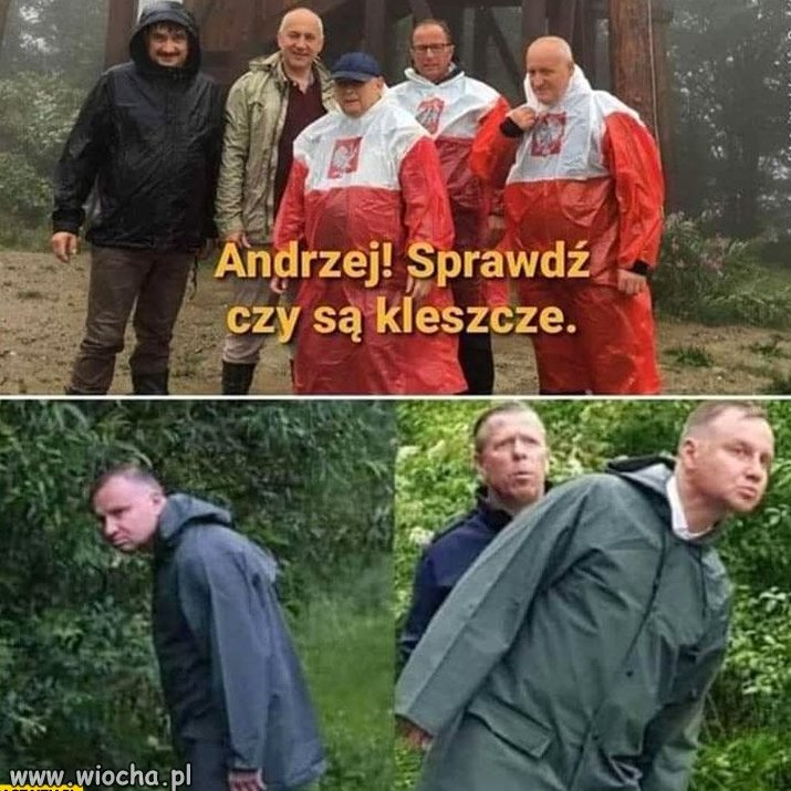 W odwiedzinach u prezesa.