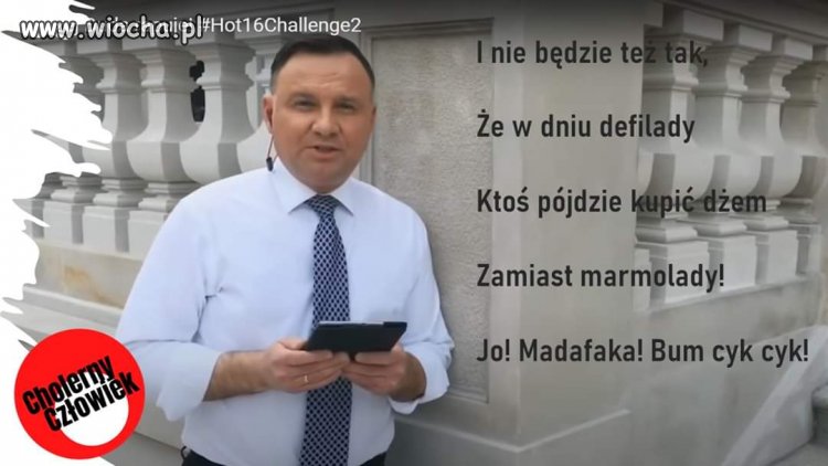 Anżej rapuje a to dopiero