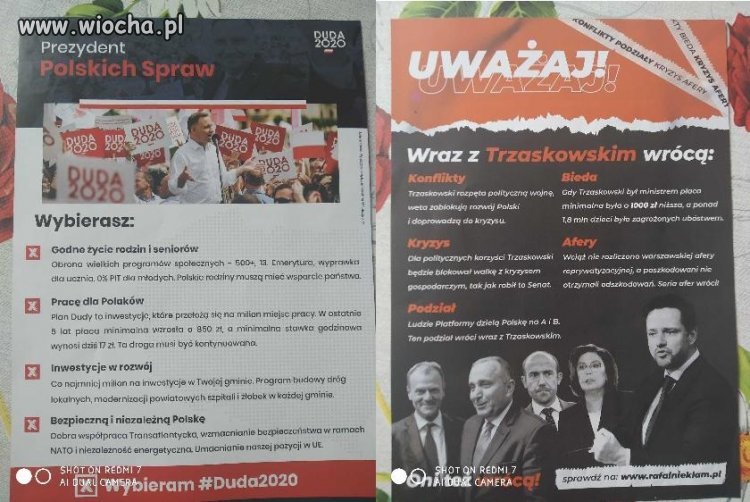 Ulotki na Podkarpaciu które roznosi POCZTA POLSKA!