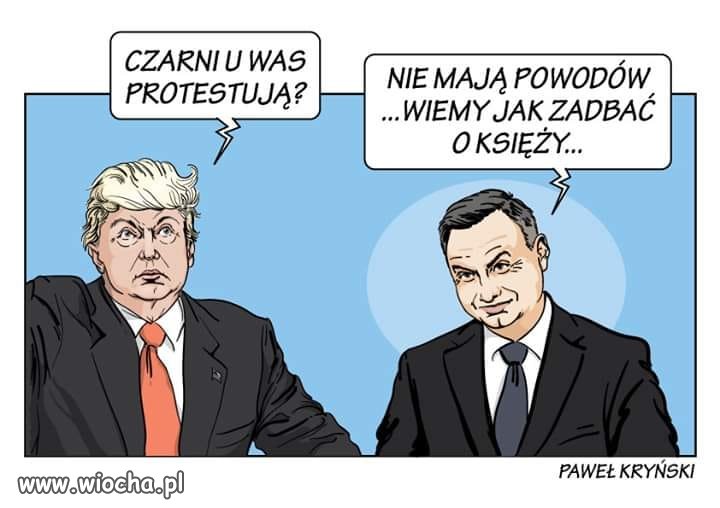 Wyciekł stenogram rozmowy Dudy z Trumpem ...