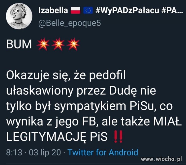 Pedofilu - zapisz się do PiSu