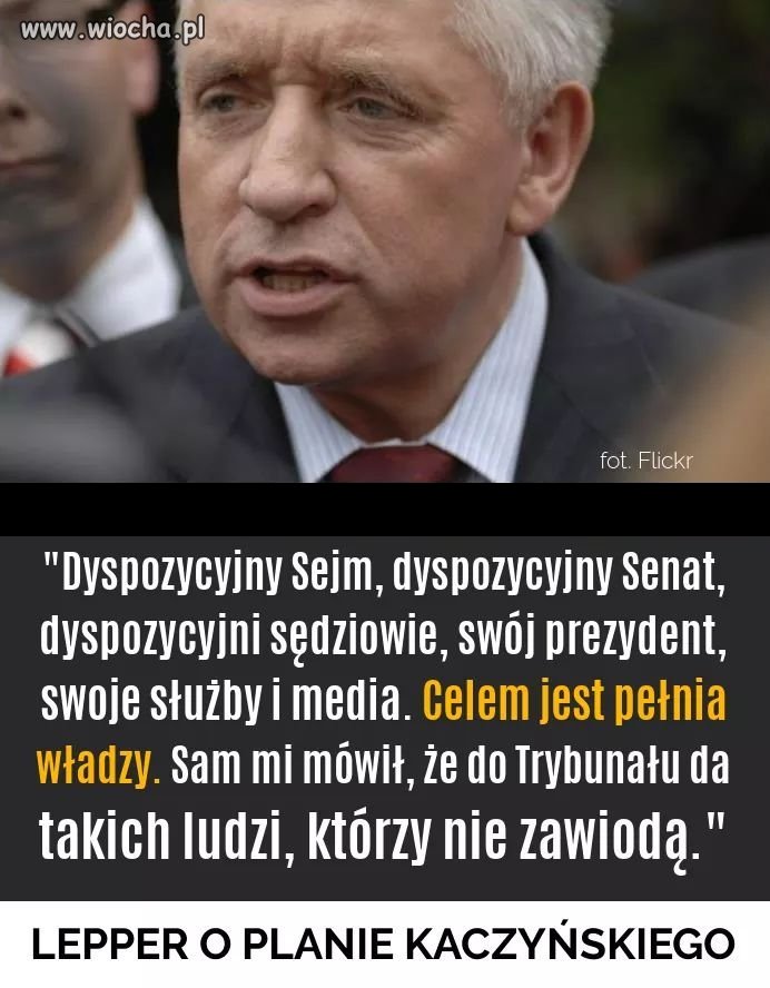 No i miał rację...