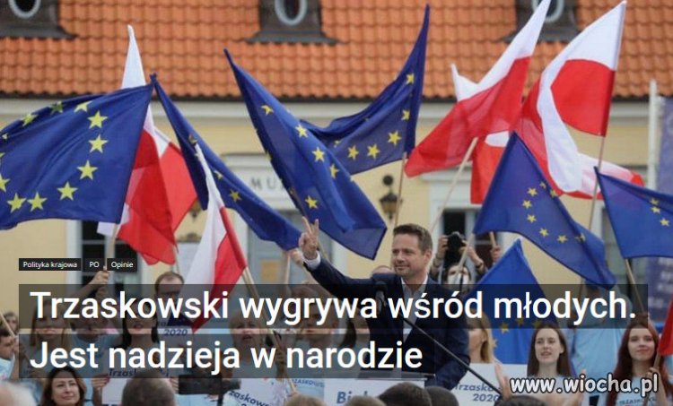 Młodzi wybierają Europę, nie Rosję...