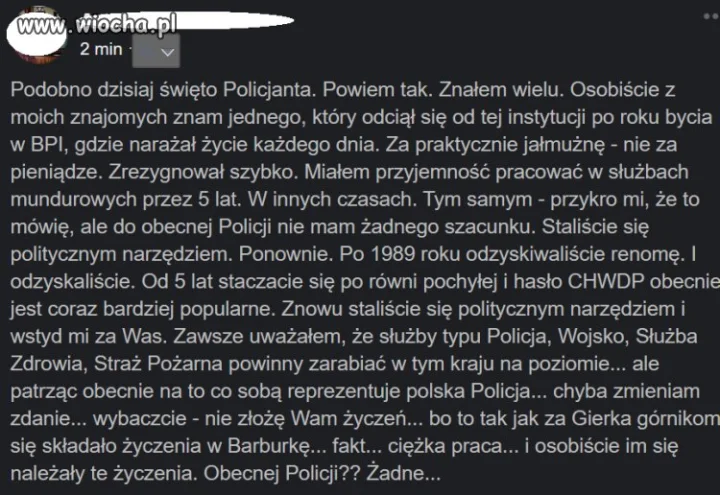 Dzień policjanta...
