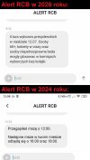 Alert RCB miał ostrzegać przed niebezpieczeństwem