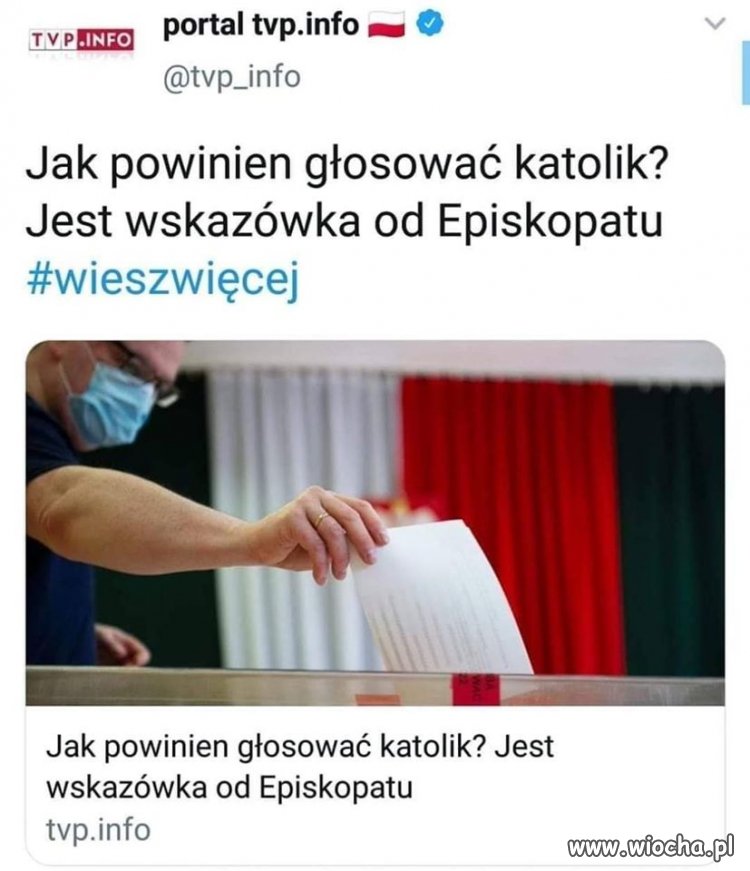 A twierdzi że nie miesza się do polityki