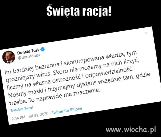 Święta racja w obu przypadkach!