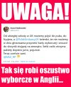 U nas też sfałszowane będą. 