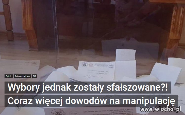 Karty do głosowania bez pieczątek,odrzucone jako nieważne