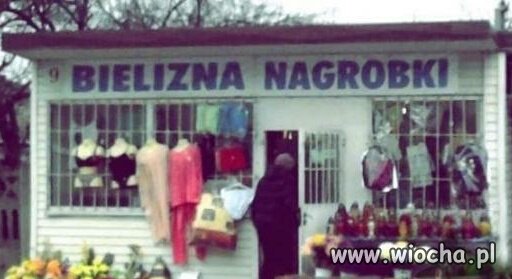 Salon mody przycmentarnej 