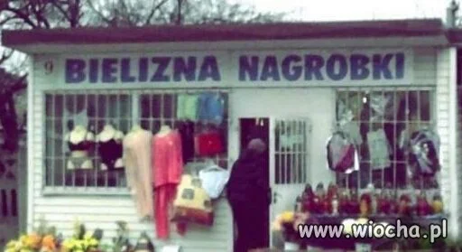 Salon mody przycmentarnej 