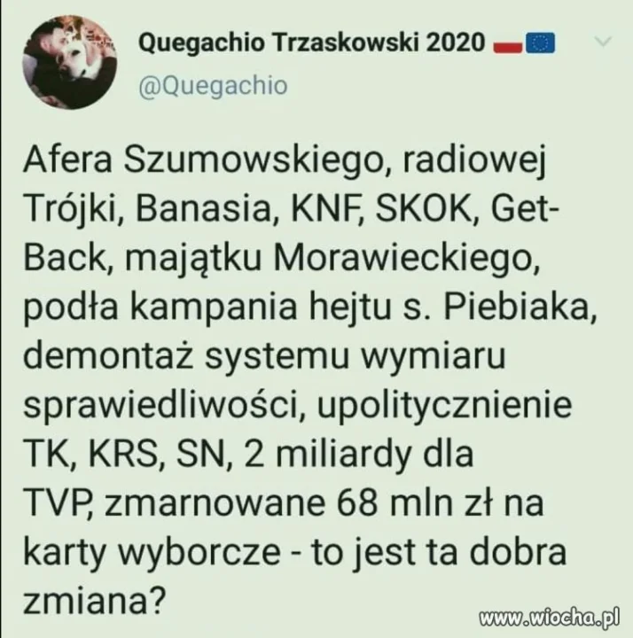 Dobra zmiana według PiS 
